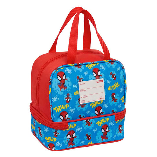 Neceser infantil porta meriendas SPIDEY spiderman 20x15x20cm