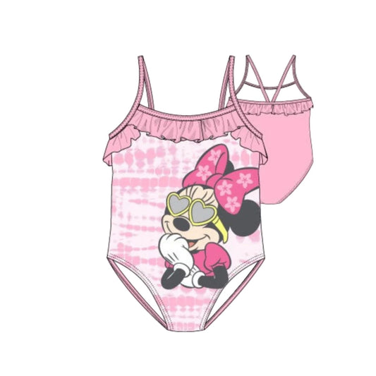 Bañador Minnie Mouse Disney rosa para bebés y niñas talla 12m