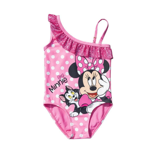 Bañador niña infantil Minnie Mouse Disney rosa 3/4 (98/104cm)