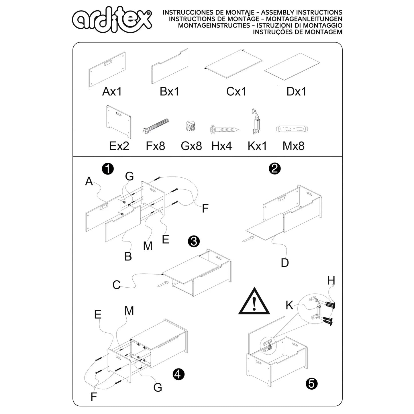 Banco infantil para juguetes de Mickey Disney