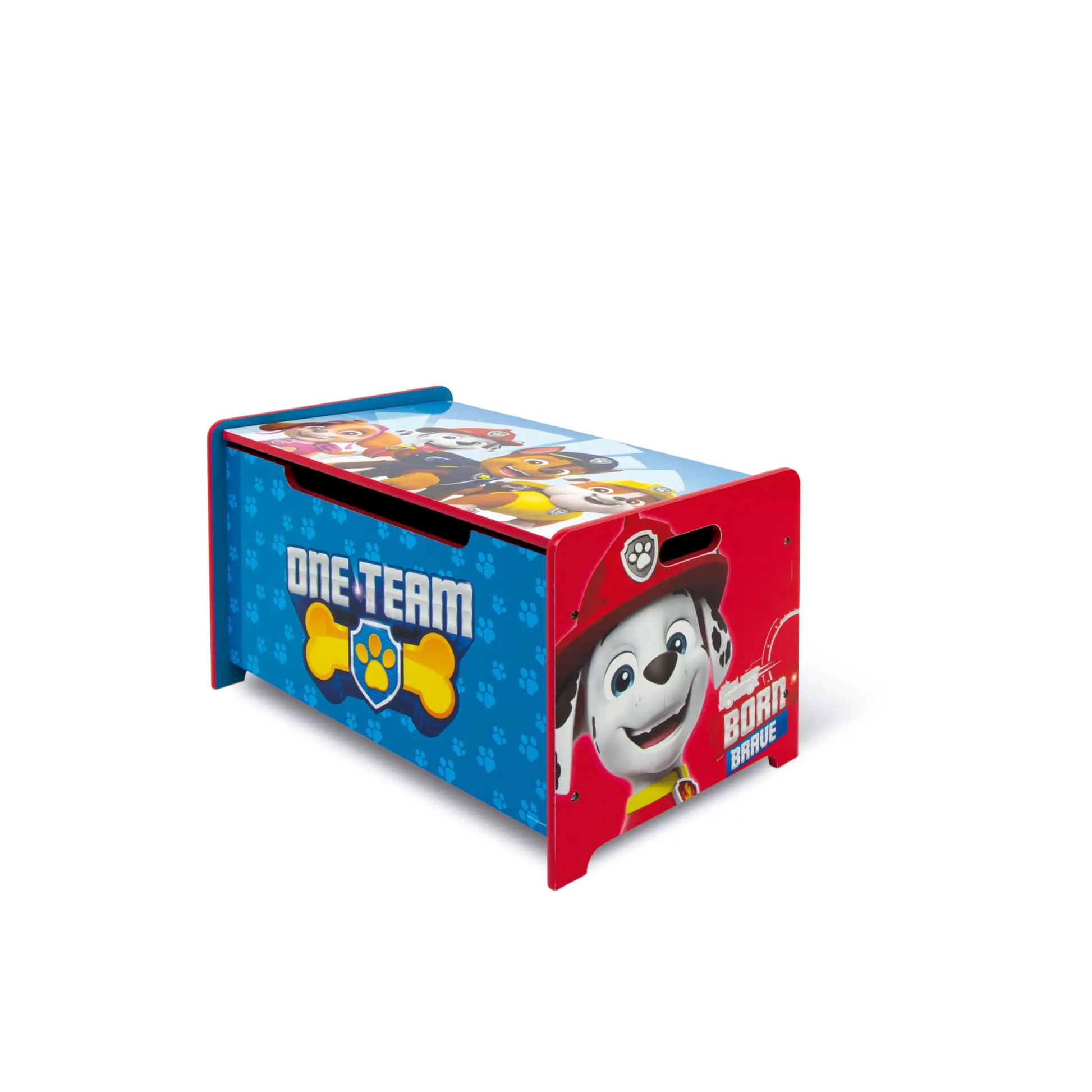 Banco infantil para juguetes de la Patrulla Canina