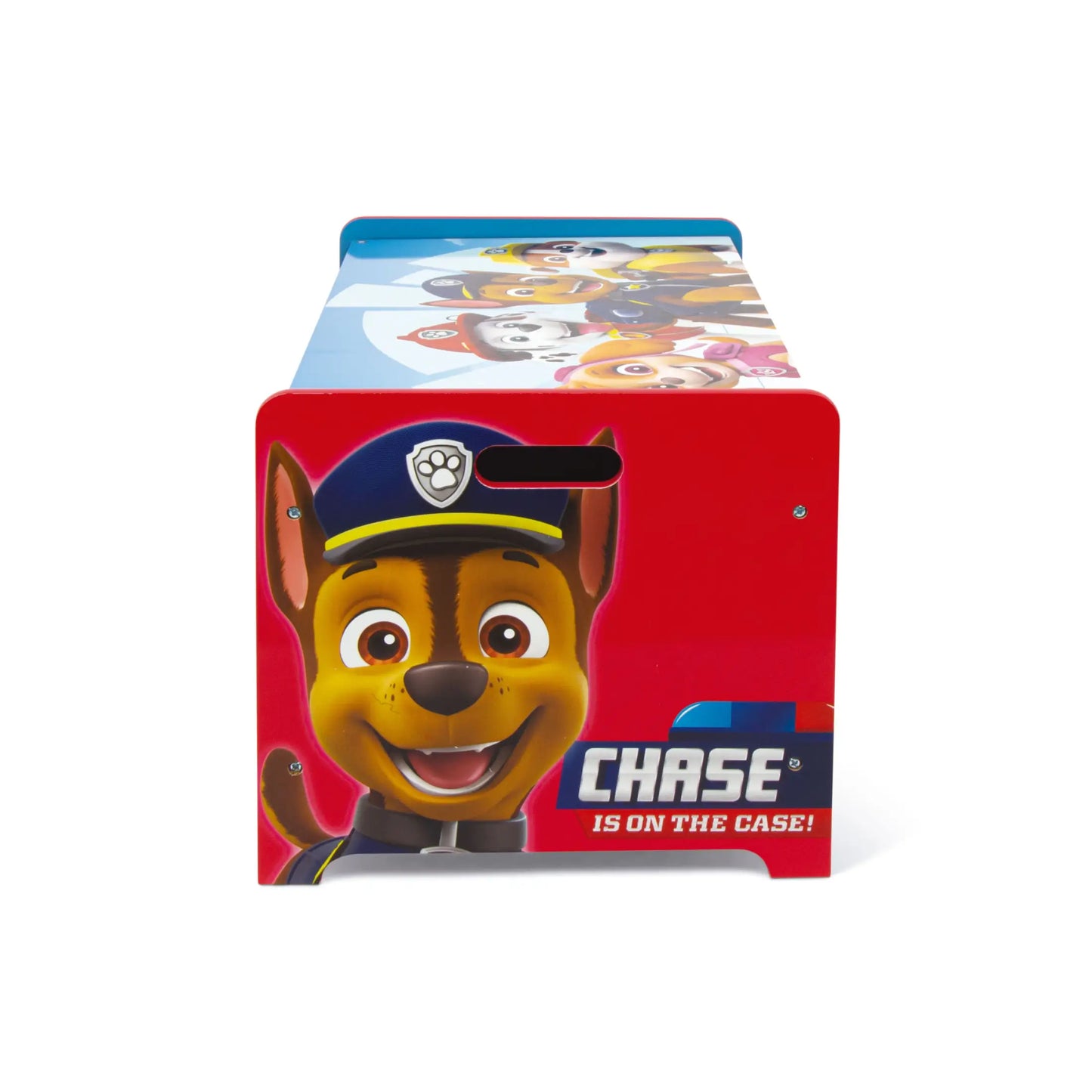 Banco infantil para juguetes de la Patrulla Canina