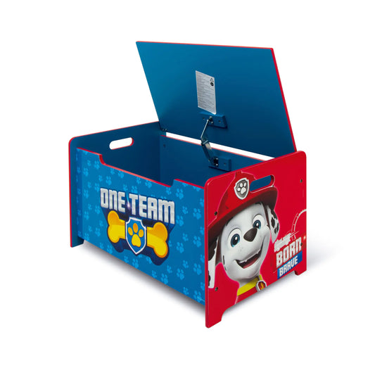 Banco infantil para juguetes de la Patrulla Canina