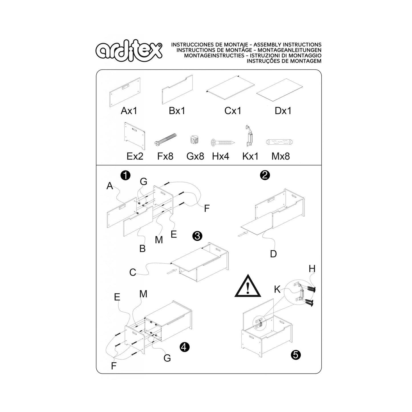 Banco infantil para juguetes de Spiderman