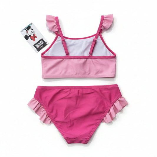 Bikini Minnie Mouse rosa Disney infantil talla 7/8 años - Bañador