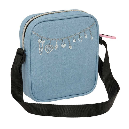 Bolsito bandolera K-POP Demon Hunters - Huntrix azul 16x4x18cm - Mochila