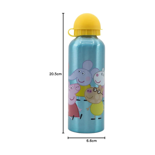 Botella de agua aluminio Peppa Pig 530ml