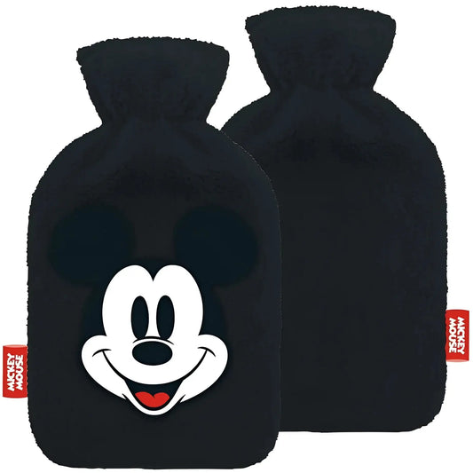 Botella de agua caliente bordada Mickey Mouse 1,5 litros - Bolsas