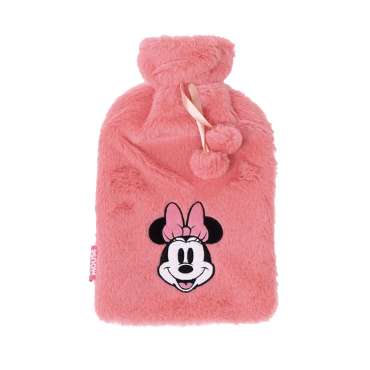 Botella de agua caliente bordada Minnie Mouse 1,5 litros - Bolsas