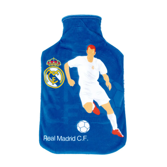 Botella de agua caliente con funda Real Madrid 1,5 litros - Bolsas