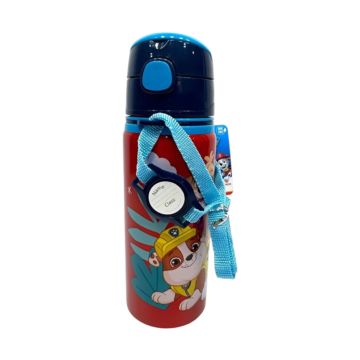 Botella Cantimplora con asa 600ml Patrulla Canina