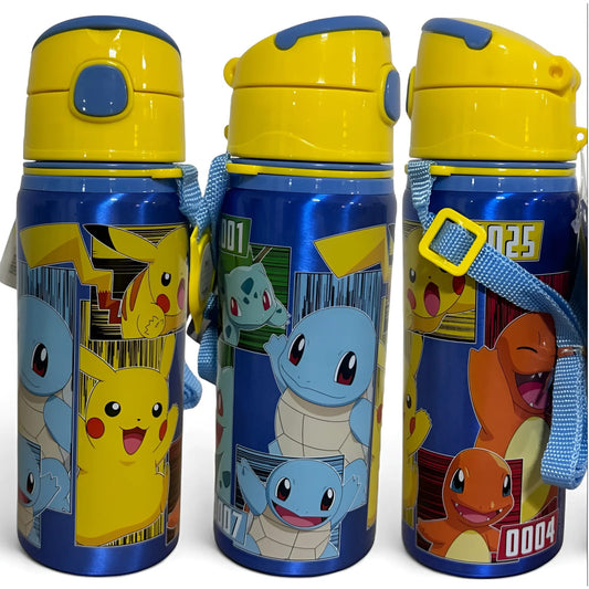 Botella Cantimplora con asa 600ml POKÉMON