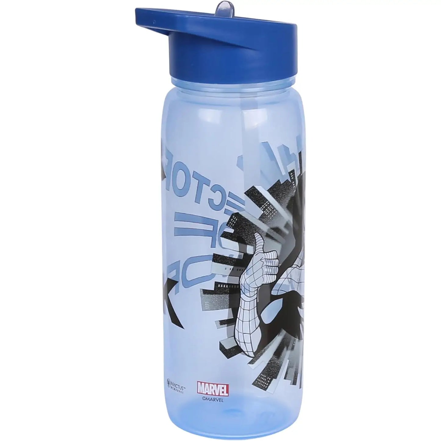 Botella cantimplora plástico Spiderman 600ml - agua