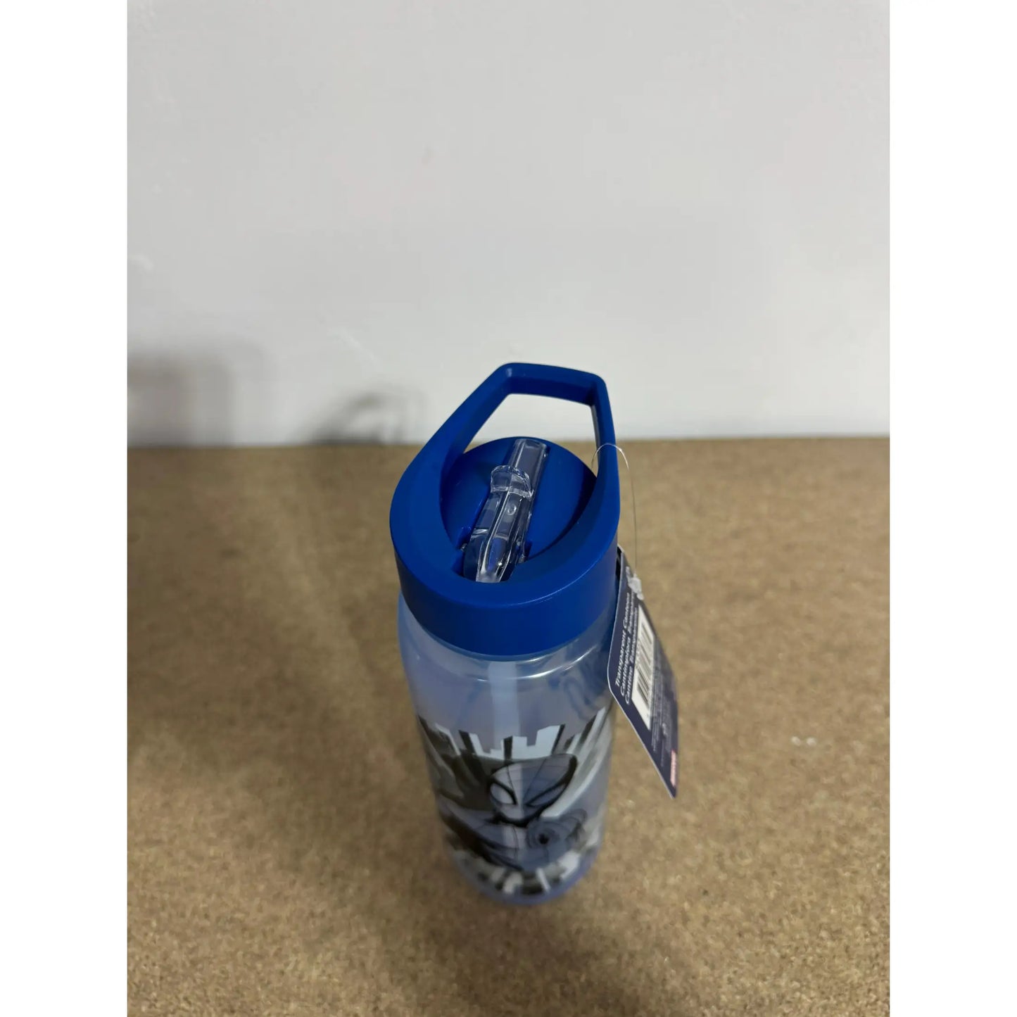 Botella cantimplora plástico Spiderman 600ml - agua