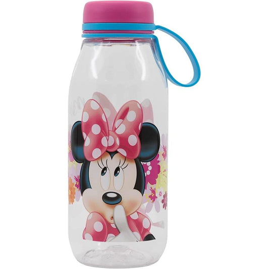 Botella MINNIE MOUSE plástico 460ml resfrescate