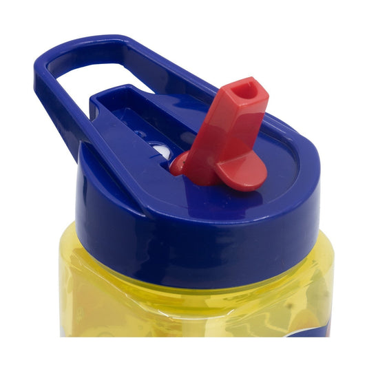 Botella square 510ml Patrulla canina con pajita