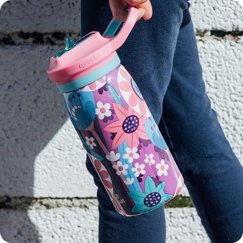 Botella térmica Quokka POP Blooming Garden 445ML