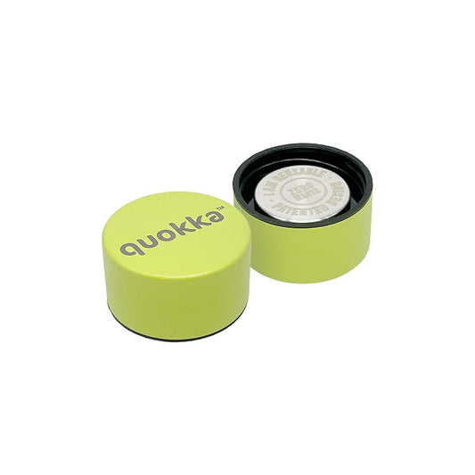 Botella térmica QUOKKA SOLID Apple Green 630ml acero inoxidable boca ancha
