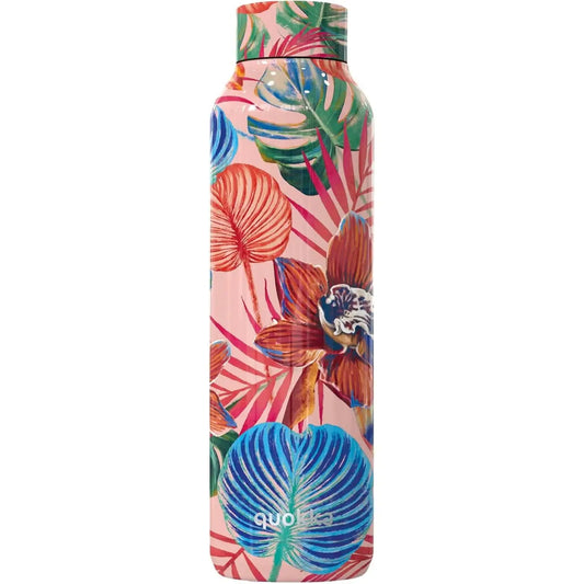Botella térmica Quokka Solid Orchid 510ml mantiene frío y calor para todo tipo de bebidas niños adultos acero inoxidable