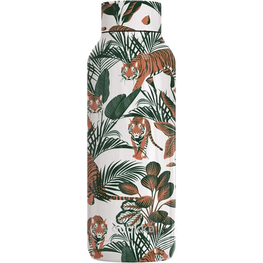 Botella térmica Quokka Solid Tigers 510ml mantiene frío y calor para todo tipo de bebidas niños adultos acero inoxidable
