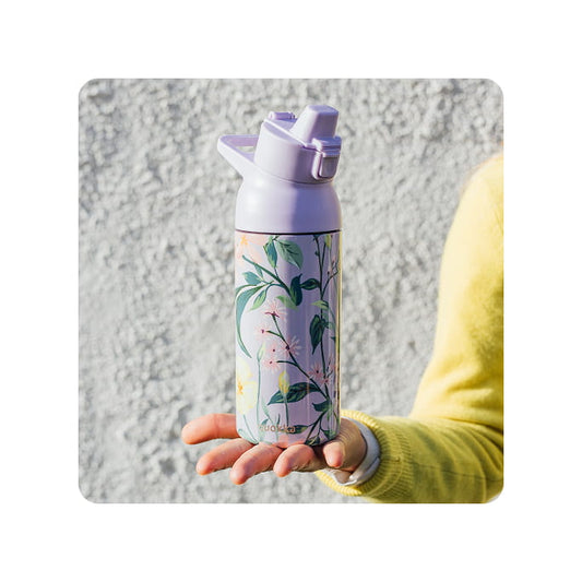 Botella térmica Quokka TIDE ’All over botanic’ 700ml