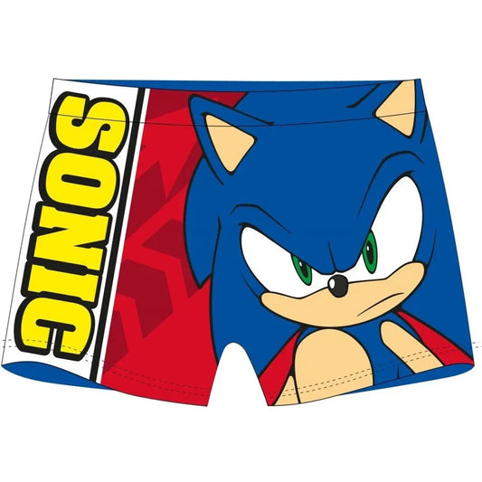 Bóxer baño bañador niño Sonic The Hedgehog - 104/110cm (4-5 años) - Bañador