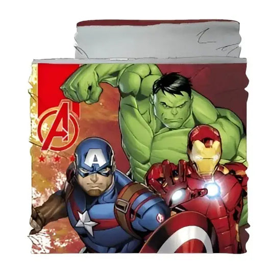 Braga de cuello infantil coralina AVENGERS - negro