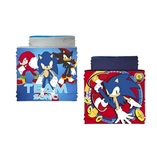 Braga de cuello infantil coralina SONIC erizo Azul