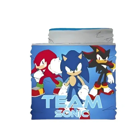 Braga de cuello infantil coralina SONIC erizo - negro