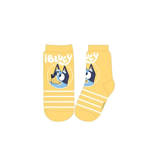 Calcetines niño niña infantil BLUEY amarillo 31/34 - calcetines