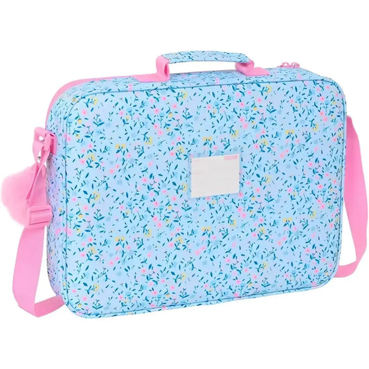 Cartera maletín extraescolares VICKY MARTÍN BERROCAL PARAÍSO 38x6x28 cm - Mochila