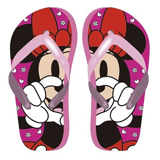 Chanclas sandalias infantiles Minnie Mouse corazón 31/32