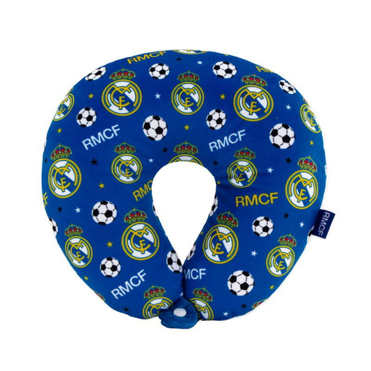 Cojín de Real Madrid CF para el cuello 28x28x6cm - Cojines