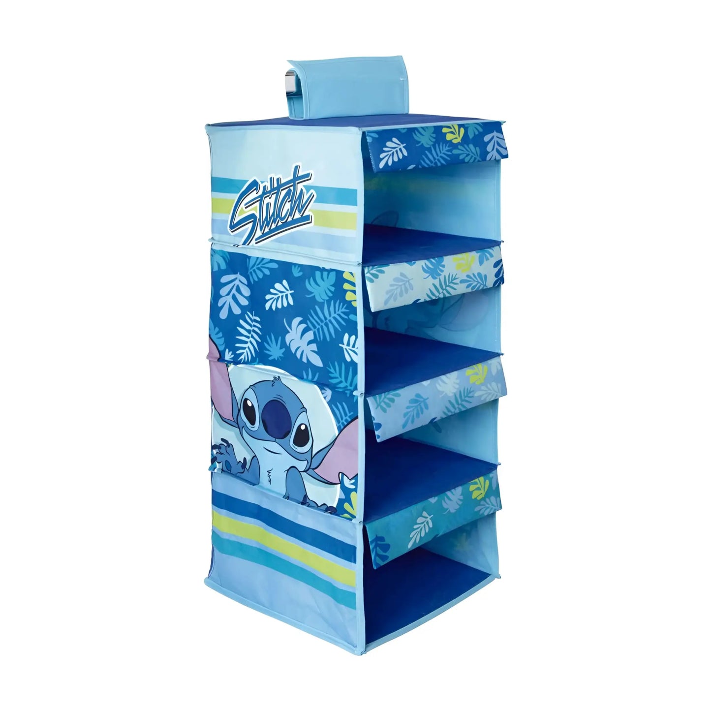 Colgador organizador de armario 4 huecos Stitch - Organizador