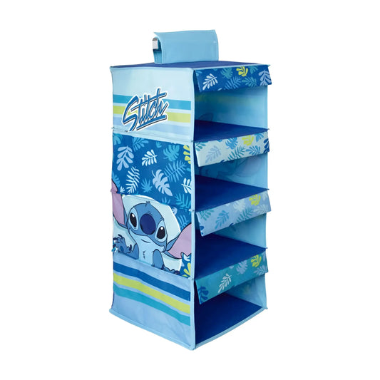 Colgador organizador de armario 4 huecos Stitch - Organizador