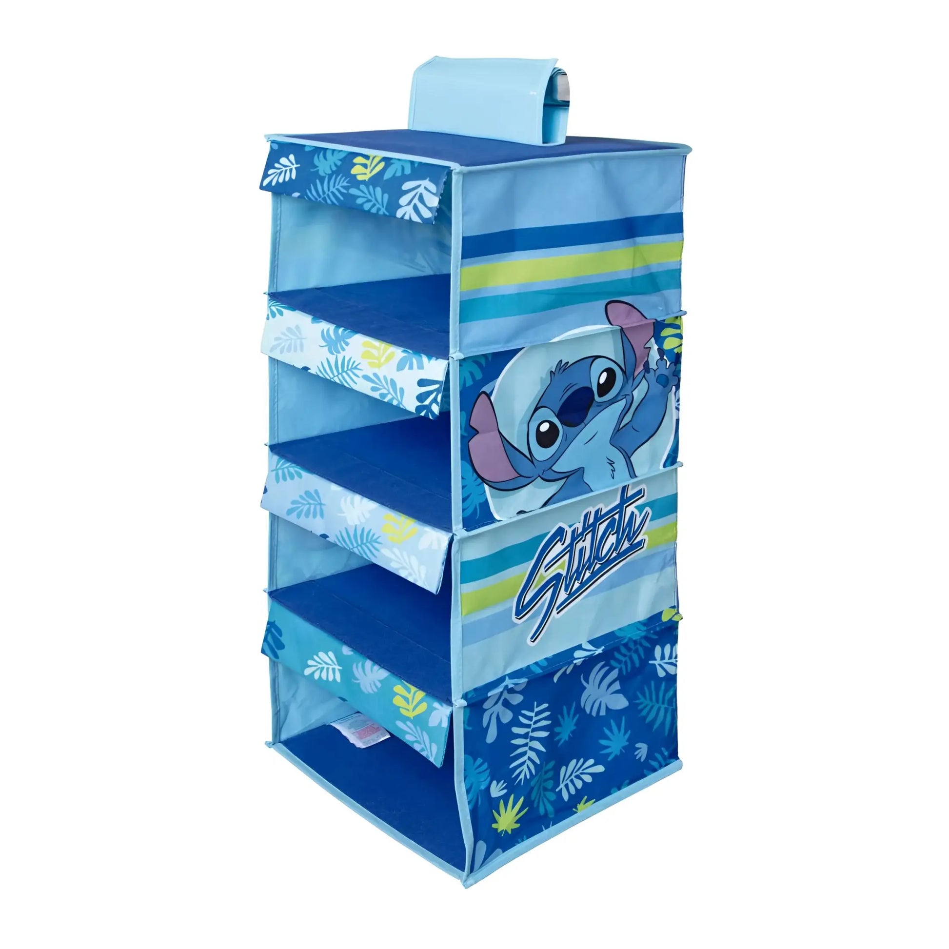 Colgador organizador de armario 4 huecos Stitch - Organizador