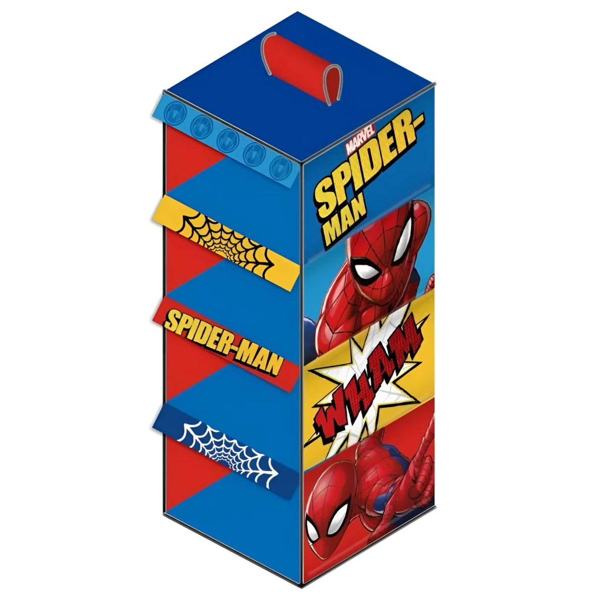Colgador organizador de armario Spiderman con 4 huecos