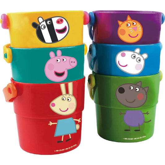 Cubos apilables infantiles PEPPA PIG - Ideales para bebés y niños