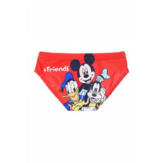 Culetín slip bañador de Mickey Mouse Disney rojo talla 12m (74cm) - Bañador