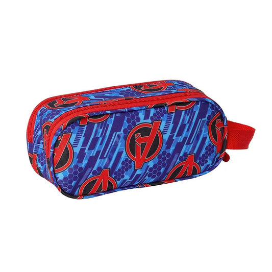 Estuche portatodo doble MARVEL AVENGERS 3D 21x6x8cm