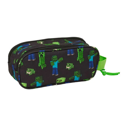 Estuche portatodo doble Minecraft Boom 21x6x8cm