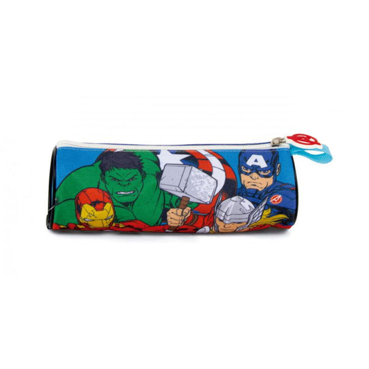 Estuche portatodo simple Marvel Avengers 21x7x7cm cilíndrico