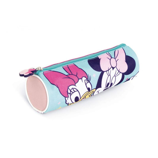 Estuche portatodo simple Minnie Mouse Disney 21x7x7cm cilíndrico