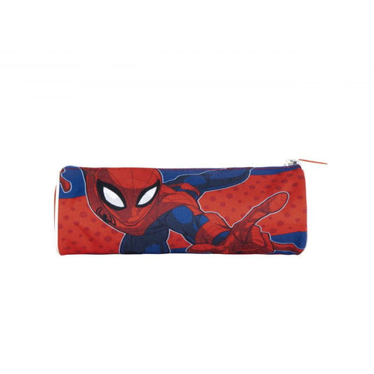 Estuche portatodo simple Spiderman Marvel 21x7x7cm cilíndrico