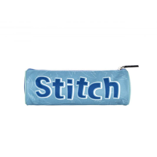 Estuche portatodo simple Stitch Disney 21x7x7cm cilíndrico