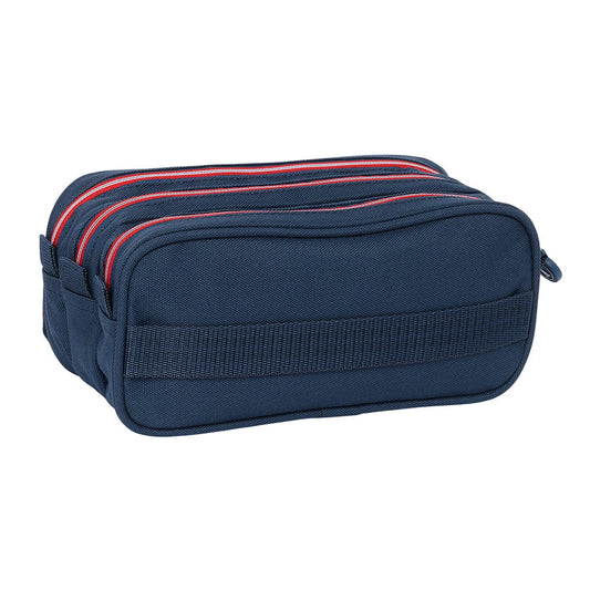 Estuche portatodo triple grande El Ganso ’Classic’ 21x8x10cm