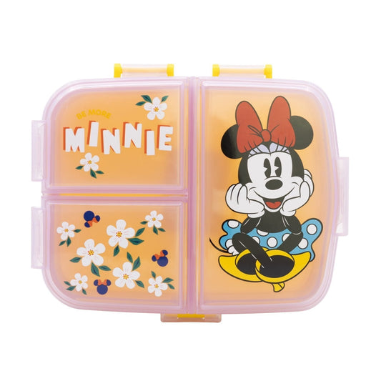 Fiambrera sandwichera tupper triple XL Minnie Mouse Disney