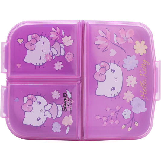 Fiambrera tupper triple HELLO KITTY Sanrio niño niña - Tupper