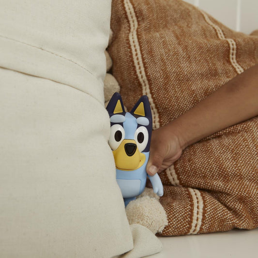 Figura Bluey juego del escondite habla y ríe para guiarte - muñeca