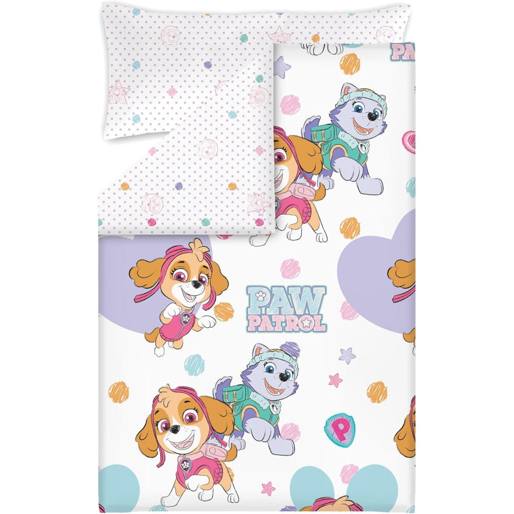 Funda nórdica patrulla canina cama 90 con 1 funda almohada skye y everest - nordica